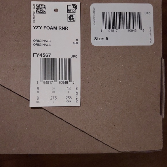 Yeezy Foam Runner RNR RNNR Sand - Picture 7 of 7